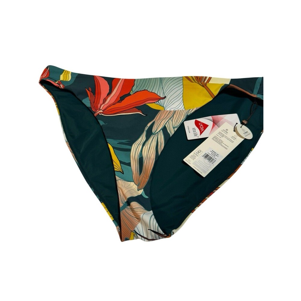 Calia Carrie Underwood Low Rise Bikini Swim Bottom Botanical Print XXL NWT
